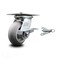 Service Caster 5 Inch Thermoplastic Rubber Caster with Roller Bearing and Brake/Swivel Lock SCC SCC-35S520-TPRRD-SLB-BSL - alternate 1